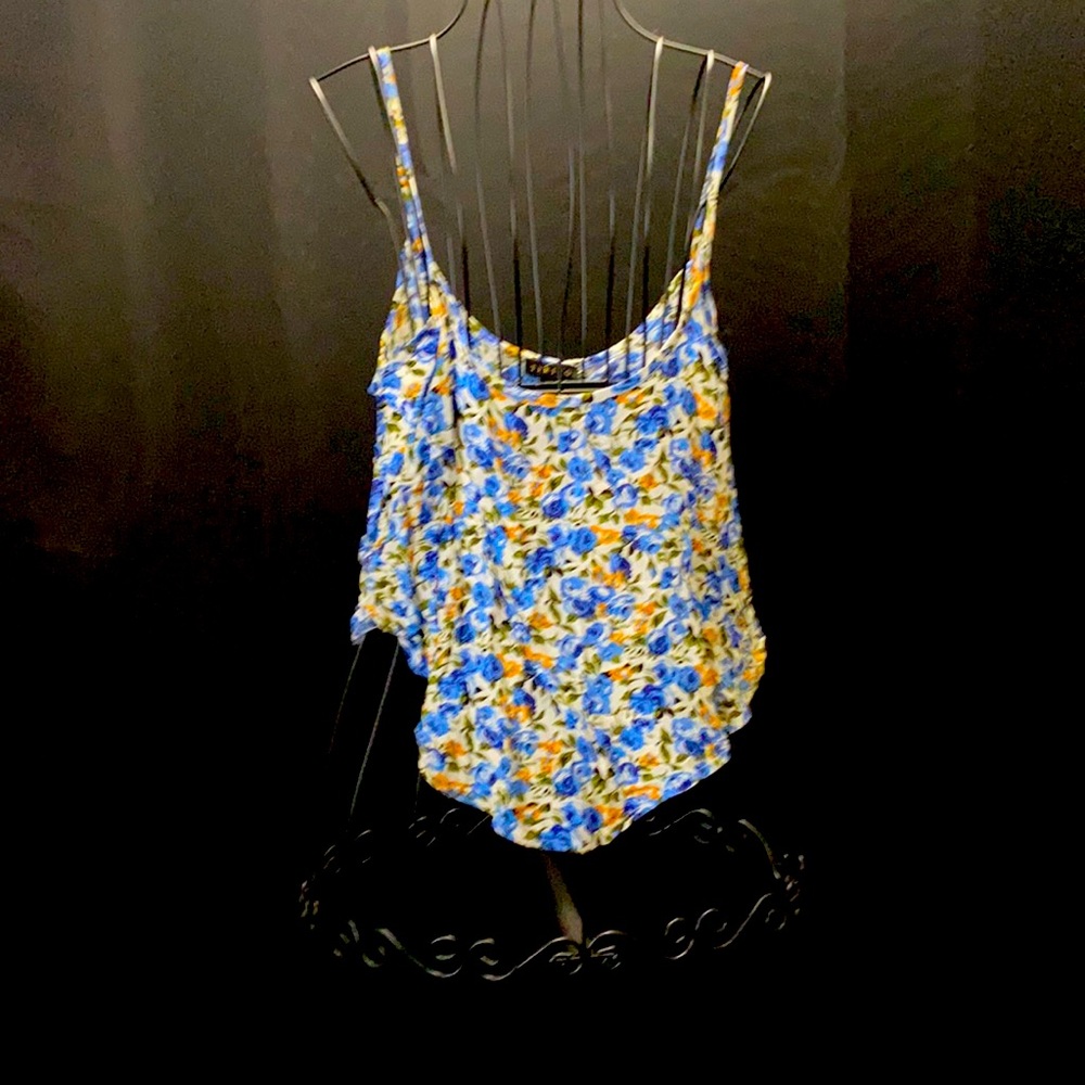 Floral tank top